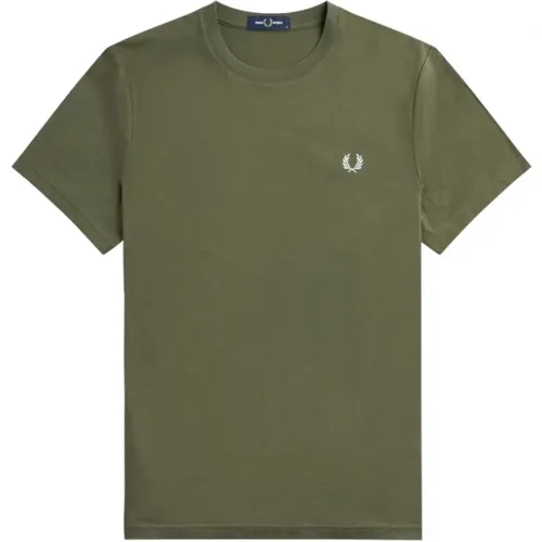 Casual Cotton Tee Shirt , male, Sizes: S, M, 2XL, L, XL - Fred Perry - Modalova