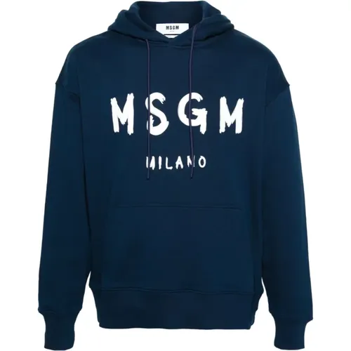 Sweaters , male, Sizes: XL, L, M - Msgm - Modalova