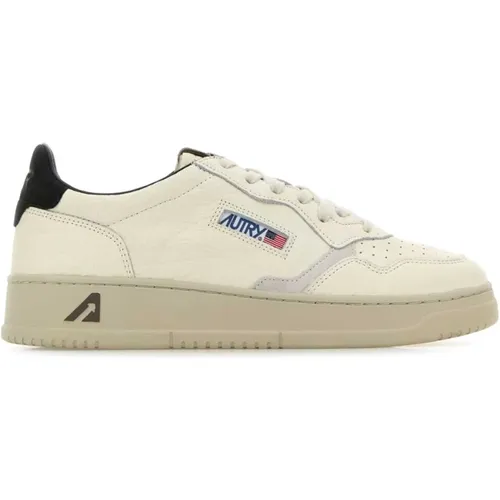 Leather Medalist Sneakers , male, Sizes: 11 UK - Autry - Modalova