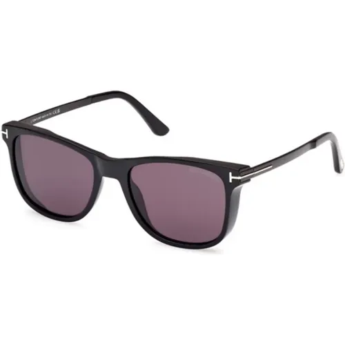 Schwarze Rauch Sonnenbrille Ft1104 01A - Tom Ford - Modalova