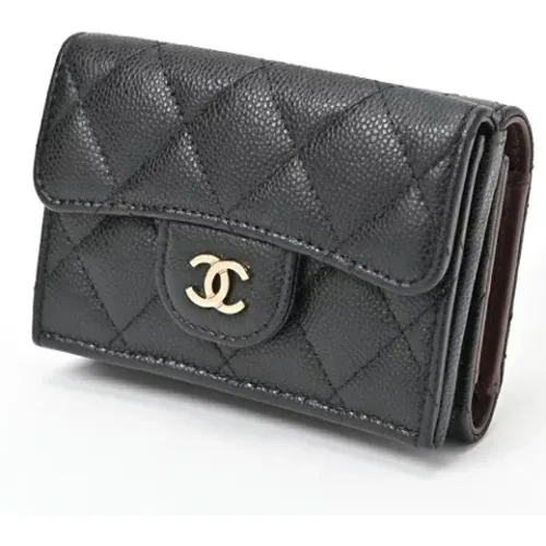 Pre-owned Leather wallets , female, Sizes: ONE SIZE - Chanel Vintage - Modalova