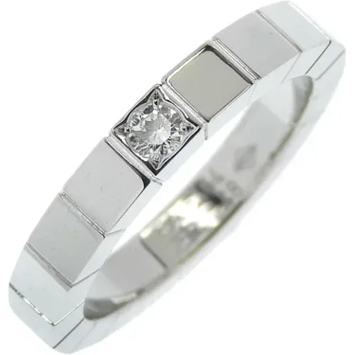 Pre-owned White Gold rings , female, Sizes: ONE SIZE - Cartier Vintage - Modalova