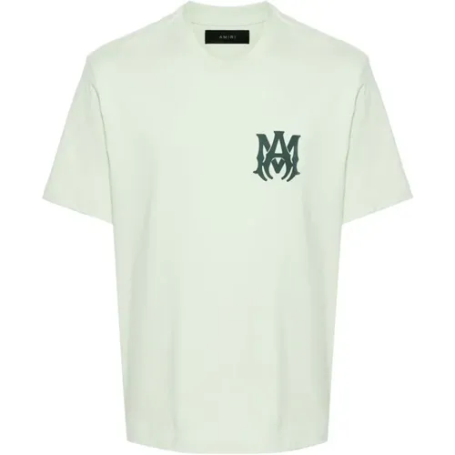 T-Shirt with Monogram Print , male, Sizes: S - Amiri - Modalova