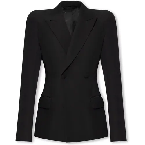 Wool blazer , female, Sizes: L - Balenciaga - Modalova