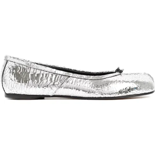 Metallic Ballerinas for Women , female, Sizes: 6 UK - Maison Margiela - Modalova