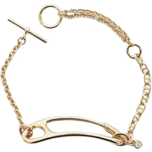 Pre-owned Hermès bracelet in rose gold , female, Sizes: ONE SIZE - Hermès Vintage - Modalova