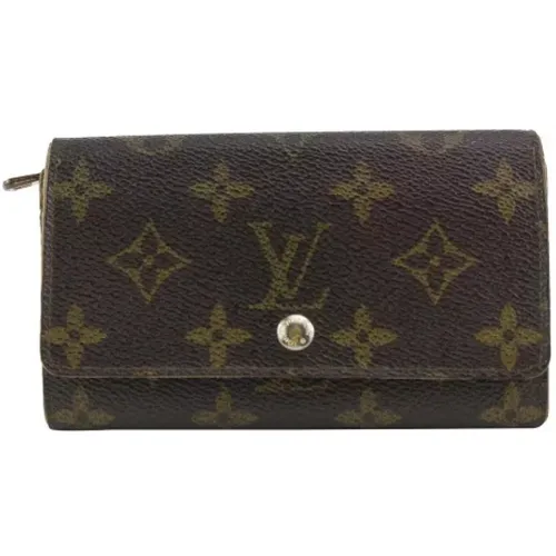 Coated Canvas Wallets, Vintage Style , female, Sizes: ONE SIZE - Louis Vuitton Vintage - Modalova