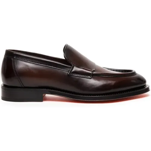 Loafers , Herren, Größe: 42 1/2 EU - Santoni - Modalova