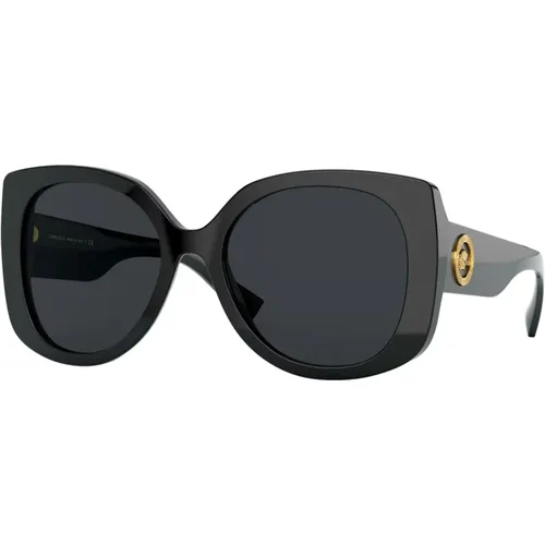 Medusa Icon Sunglasses /Grey , female, Sizes: 56 MM - Versace - Modalova
