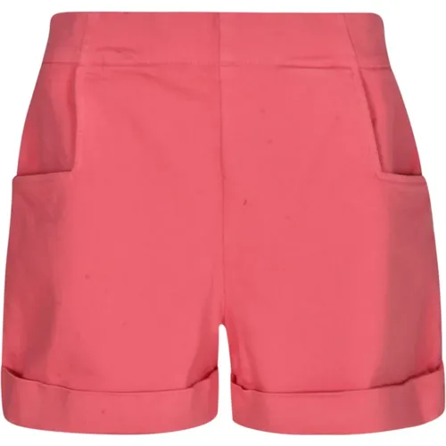 Parosh Shorts , female, Sizes: L - P.a.r.o.s.h. - Modalova
