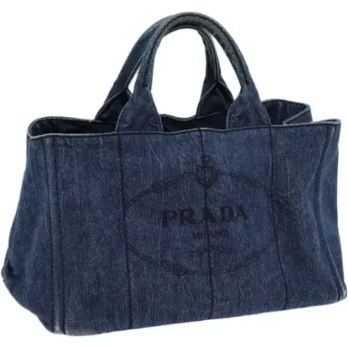 Pre-owned Canvas prada-bags , female, Sizes: ONE SIZE - Prada Vintage - Modalova