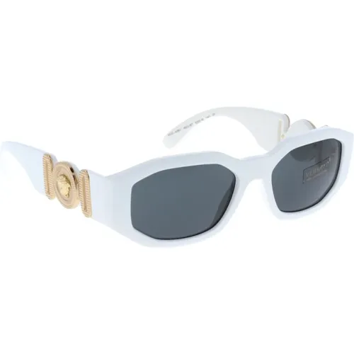 Stylish Sunglasses for Eye Protection , unisex, Sizes: 53 MM - Versace - Modalova