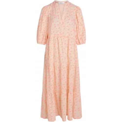 Neo Flower Dress - Everyday Shirt Dress , female, Sizes: XS - Co'Couture - Modalova