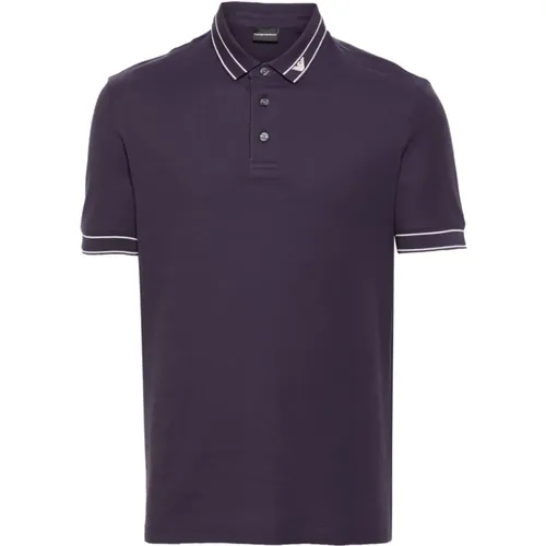 Polo Shirt with Logo Detailing , male, Sizes: XL, 2XL, M, S - Emporio Armani - Modalova