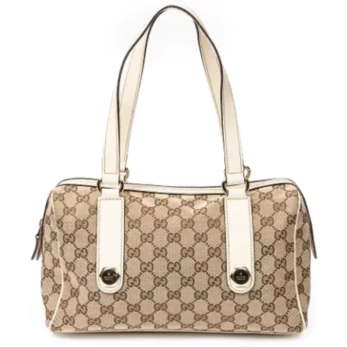 Pre-owned Canvas gucci-bags , female, Sizes: ONE SIZE - Gucci Vintage - Modalova