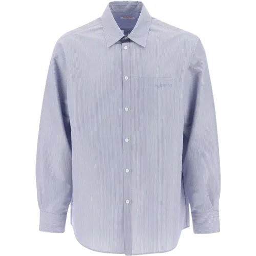 Klassisches Weißes Button-Up Hemd - Valentino Garavani - Modalova