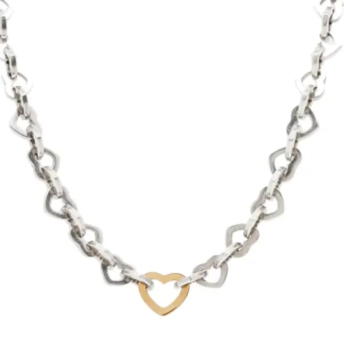Pre-owned Yellow Gold necklaces , female, Sizes: ONE SIZE - Tiffany & Co. Pre-owned - Modalova
