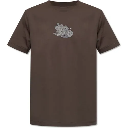 T-Shirt mit Logo Burberry - Burberry - Modalova