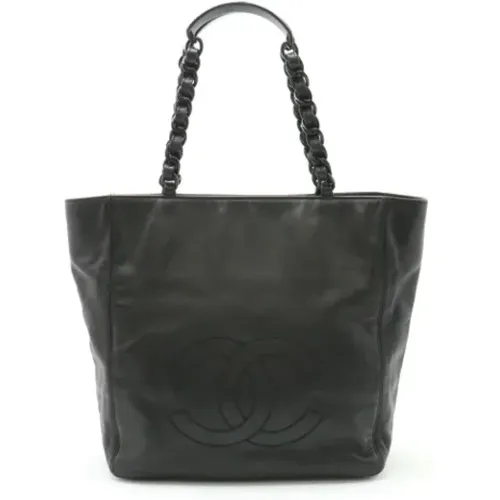 Pre-owned Leather totes , female, Sizes: ONE SIZE - Chanel Vintage - Modalova