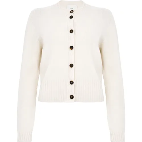 Cream Sweaters for a Stylish Look , female, Sizes: M, S - Vanisé - Modalova