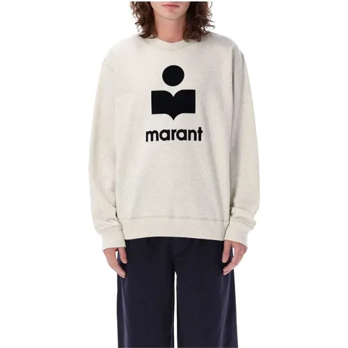 Ecru Knitwear Mikoy Logo Sweatshirt , male, Sizes: XL, S, M, L - Isabel marant - Modalova