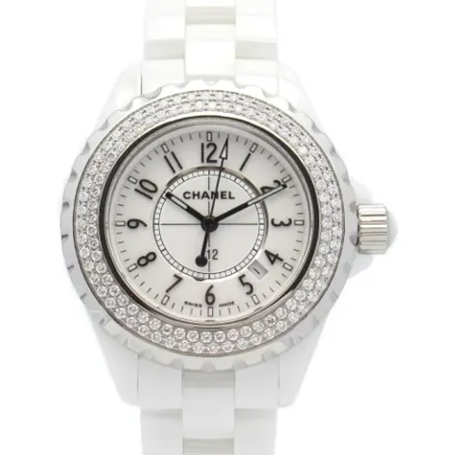 Pre-owned Glass watches , female, Sizes: ONE SIZE - Chanel Vintage - Modalova