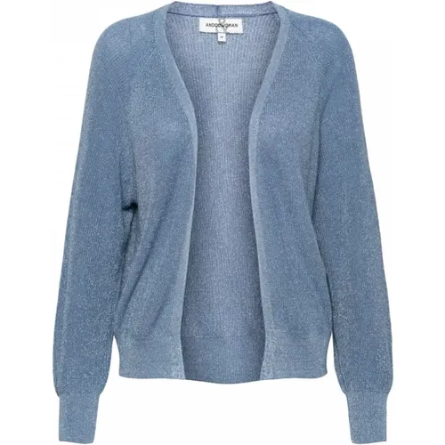 Bibbi Denim Sweater , female, Sizes: M, S, XL - &Co Woman - Modalova