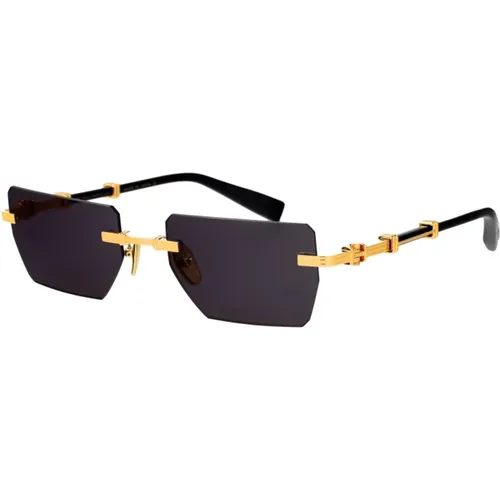 Stylish Sunglasses for a Sunny Day , unisex, Sizes: 53 MM - Balmain - Modalova