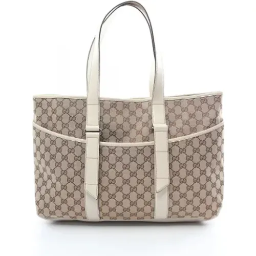 Pre-owned Canvas gucci-bags , female, Sizes: ONE SIZE - Gucci Vintage - Modalova