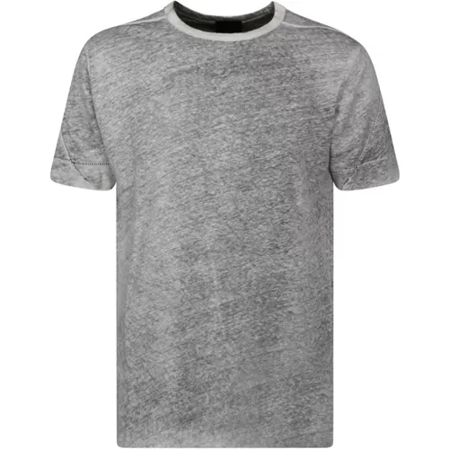 Cream T-Shirt with Unique Stitched Detailing , male, Sizes: M, XL, L, S - Thom Krom - Modalova