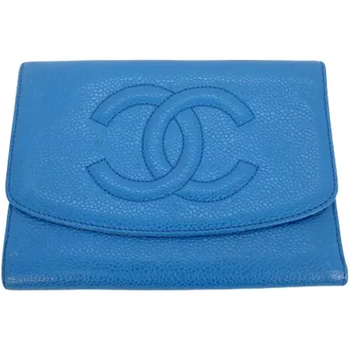 Pre-owned Leather wallets , female, Sizes: ONE SIZE - Chanel Vintage - Modalova