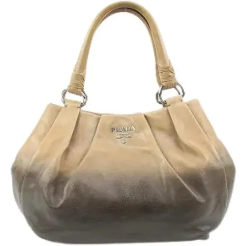 Pre-owned Leather prada-bags , female, Sizes: ONE SIZE - Prada Vintage - Modalova