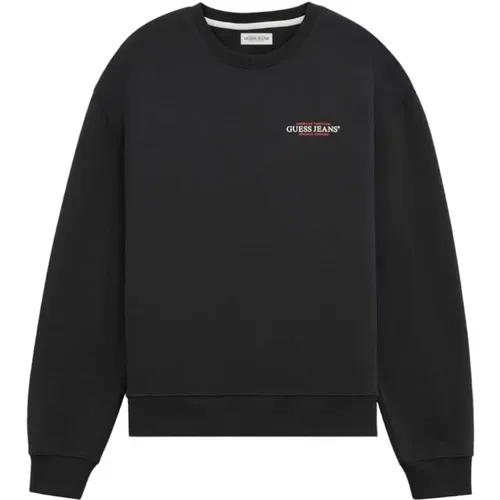 Crewneck Sweatshirt , Herren, Größe: L - Guess - Modalova