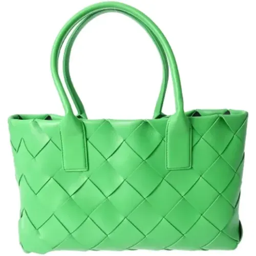 Pre-owned Leather totes , female, Sizes: ONE SIZE - Bottega Veneta Vintage - Modalova