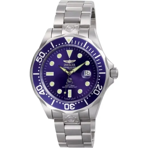 Grand Diver 3045 Men Automatic Watch - 47mm , male, Sizes: ONE SIZE - Invicta Watches - Modalova