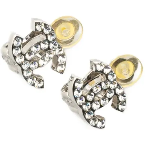 Pre-owned Metal earrings , female, Sizes: ONE SIZE - Chanel Vintage - Modalova