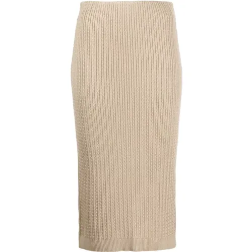 Hurnsney knee a line skirt , female, Sizes: XS - Ralph Lauren - Modalova