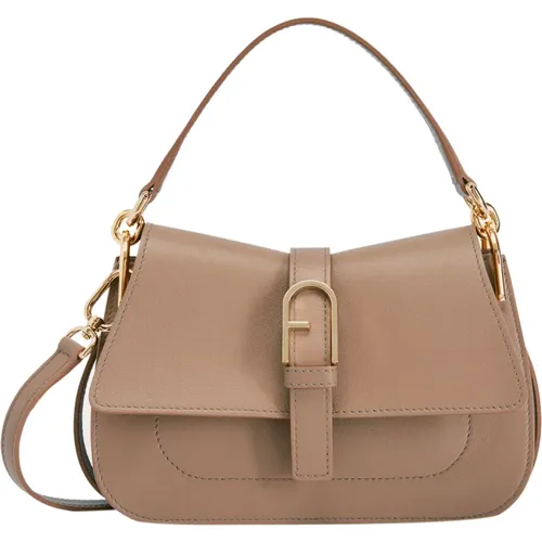 Flow Mini Tasche mit Bogenverschluss , Damen, Größe: ONE Size - Furla - Modalova