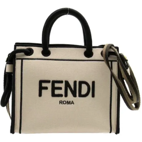 Pre-owned Canvas fendi-bags , female, Sizes: ONE SIZE - Fendi Vintage - Modalova