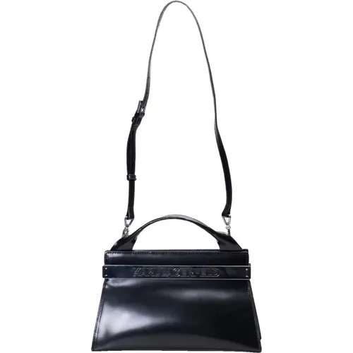 Retro Top Handle Bag , female, Sizes: ONE SIZE - Karl Lagerfeld - Modalova