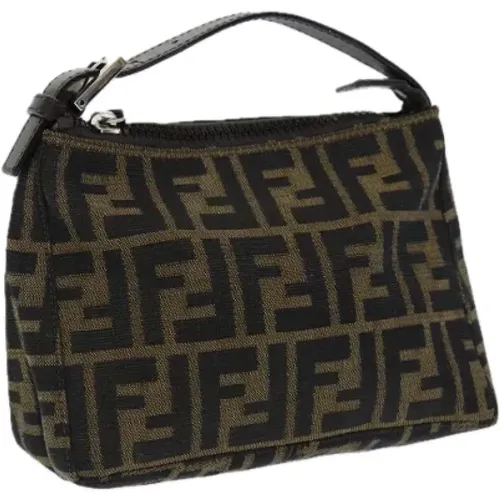 Pre-owned Canvas handbags , female, Sizes: ONE SIZE - Fendi Vintage - Modalova