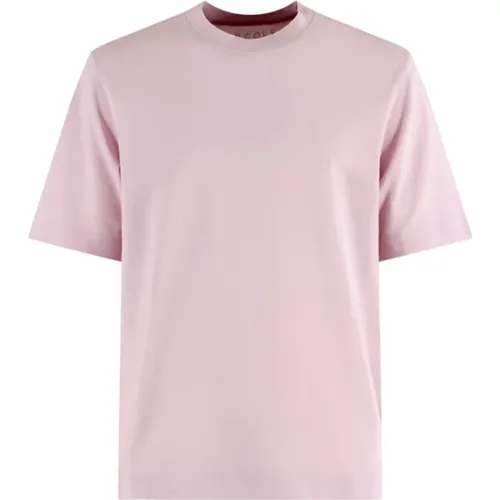 Rosa T-Shirt und Polo Kollektion , Herren, Größe: L - Circolo 1901 - Modalova