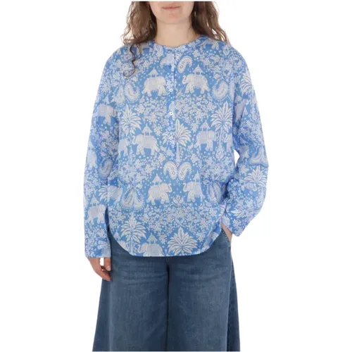 Blue Colette Shirt , female, Sizes: M, S, XS, 2XL, L - Hartford - Modalova