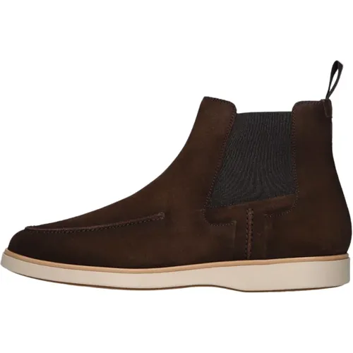 Stylische Chelsea-Boots , Herren, Größe: 43 EU - Magnanni - Modalova