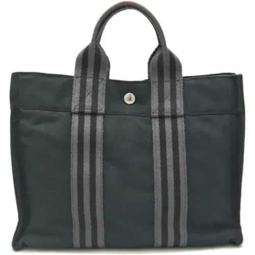 Pre-owned Canvas totes , female, Sizes: ONE SIZE - Hermès Vintage - Modalova