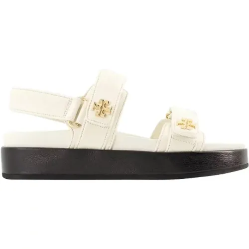 Leder sandals , Damen, Größe: 36 EU - TORY BURCH - Modalova