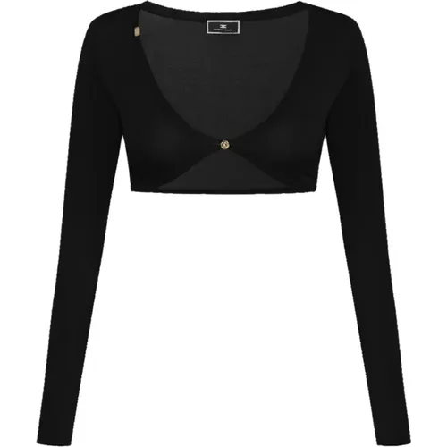 Sweaters for Women , female, Sizes: M, L, S - Elisabetta Franchi - Modalova