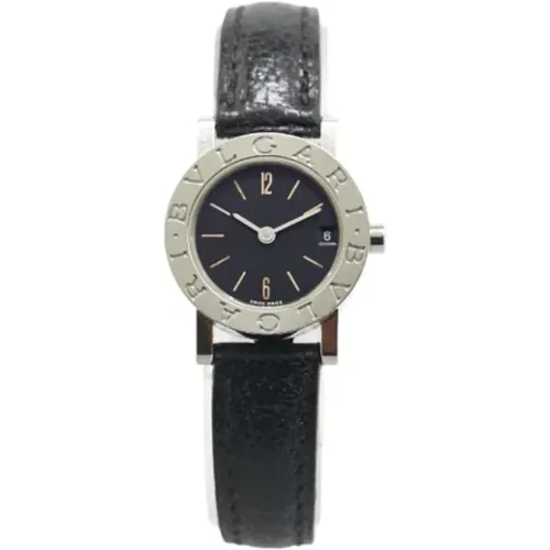 Pre-owned Stainless Steel watches , female, Sizes: ONE SIZE - Bvlgari Vintage - Modalova