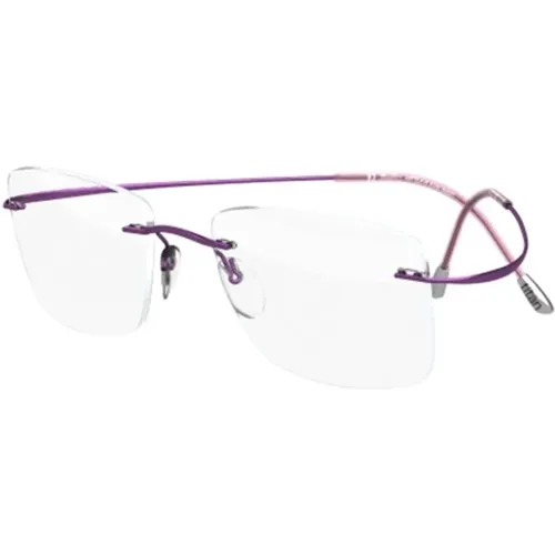 Violet Eyewear Frames Must Collection , female, Sizes: 54 MM - Silhouette - Modalova