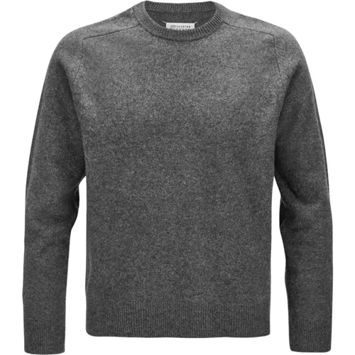 Wool Crew Neck Sweater , male, Sizes: S, M - Maison Margiela - Modalova
